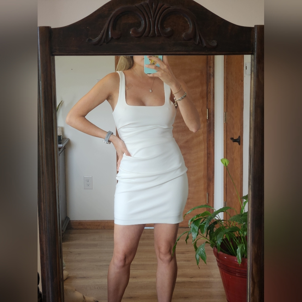 Showpo White Mini Drees - Perfect For Bridal